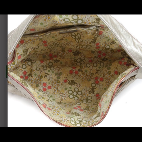 Lauren Merkin champagne color large handbag - Picture 4 of 6